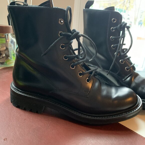 Church's Chelsea Lace Up Moto Boot Brand New - Picture 4 of 6